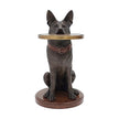 Maitland Smith German Shepherd Accent Table