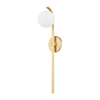 Hudson Valley Lighting Laval 1 Light 4.75 inch Aged Brass Wall Sconce Wall Light