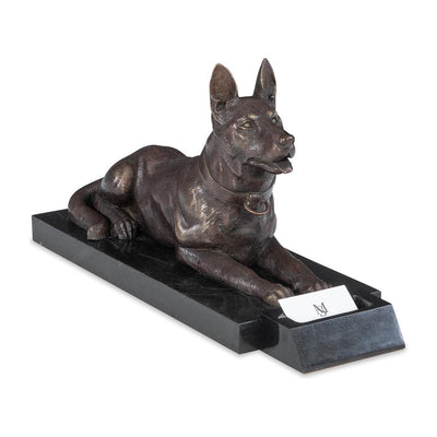 Maitland Smith German Shepherd Card Holder Clearance