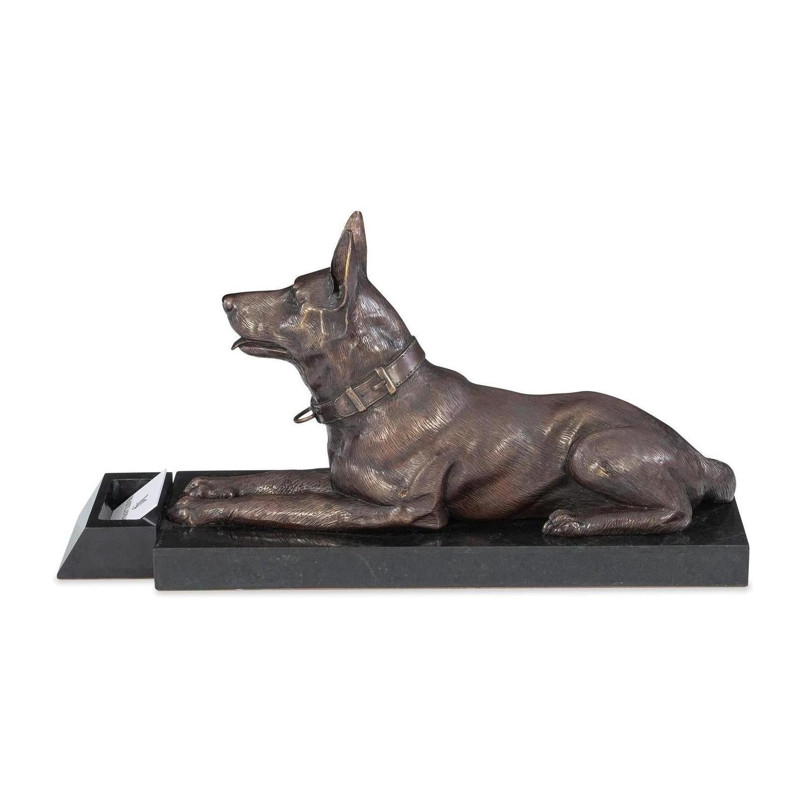 Maitland Smith German Shepherd Card Holder