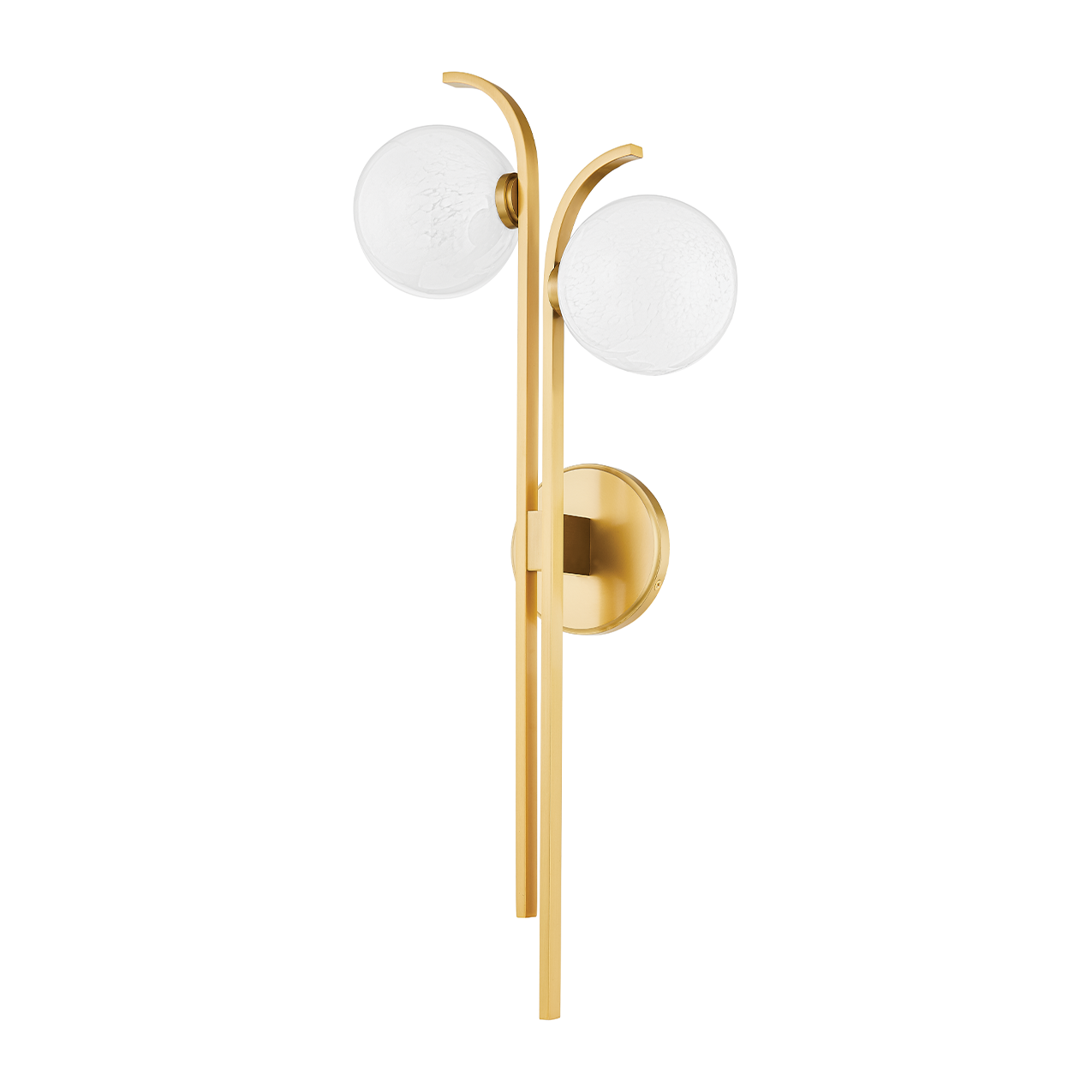 Hudson Valley Lighting Laval 2 Light 10.5 inch Aged Brass Wall Sconce Wall Light