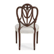 Maitland Smith Heart Side Chair Pearl