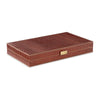 Maitland Smith Tan Leather Game Board