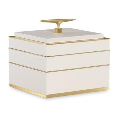 Maitland Smith Cream Compartment Box