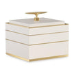 Maitland Smith Cream Compartment Box