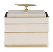 Maitland Smith Cream Compartment Box