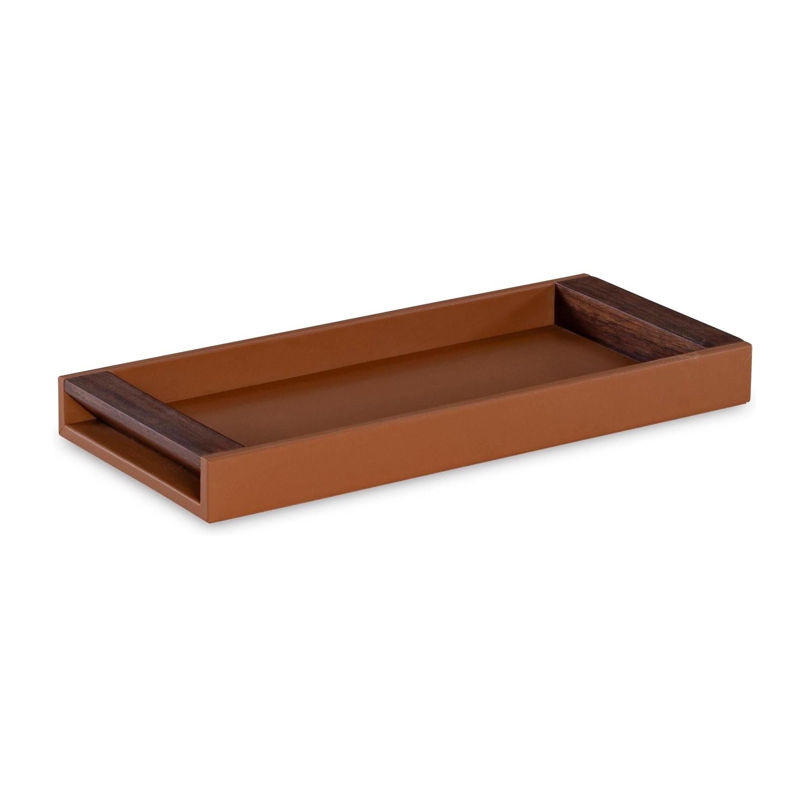 Maitland Smith Small Saddle Tray