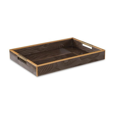 Maitland Smith Grey Burl Tray