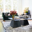Global Views Black White Terrazzo Box