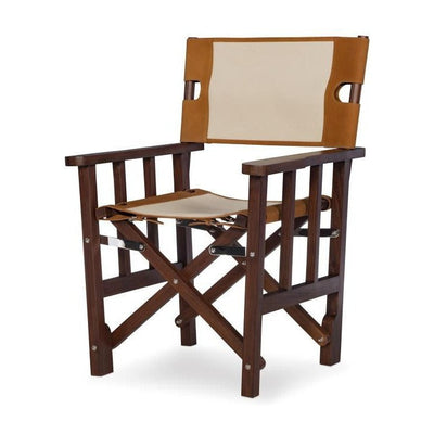 Maitland Smith Felix Camp Chair Cream