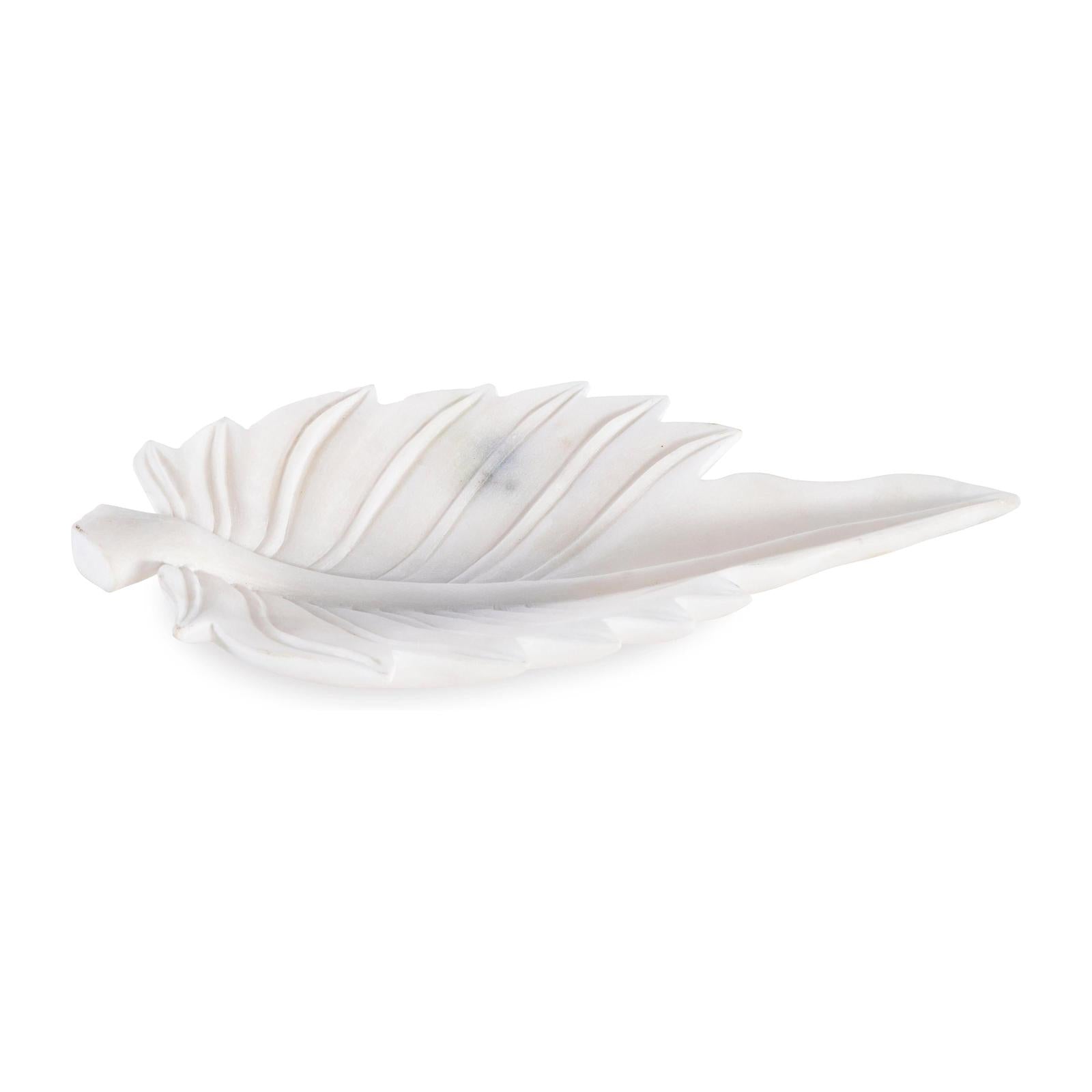 Maitland Smith White Palm Dish