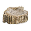 Maitland Smith Brown Petrified Bowl