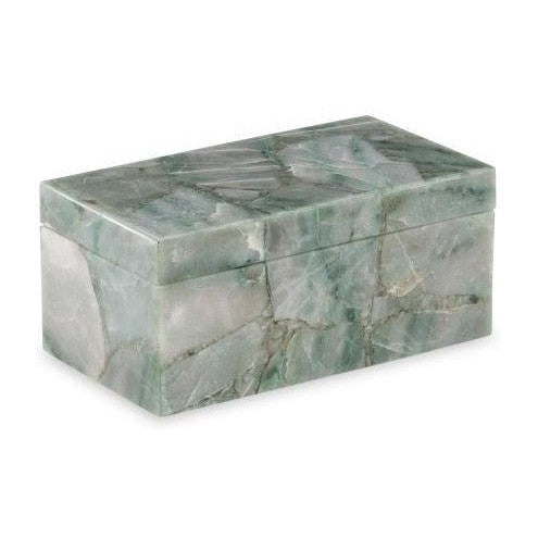 Maitland Smith Small Green Aventurine Box