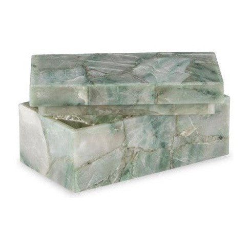 Maitland Smith Small Green Aventurine Box