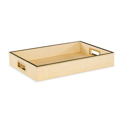 Maitland Smith Small Raffia Tray