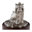 Maitland Smith Nickel Yorkie Canister