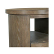 Magnussen Home Bosley Lt. Brown Porpoise Round End Table
