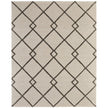 Feizy Kimball 8A36F Transitional Trellis & Lattice Rug in Ivory/Gray/Tan