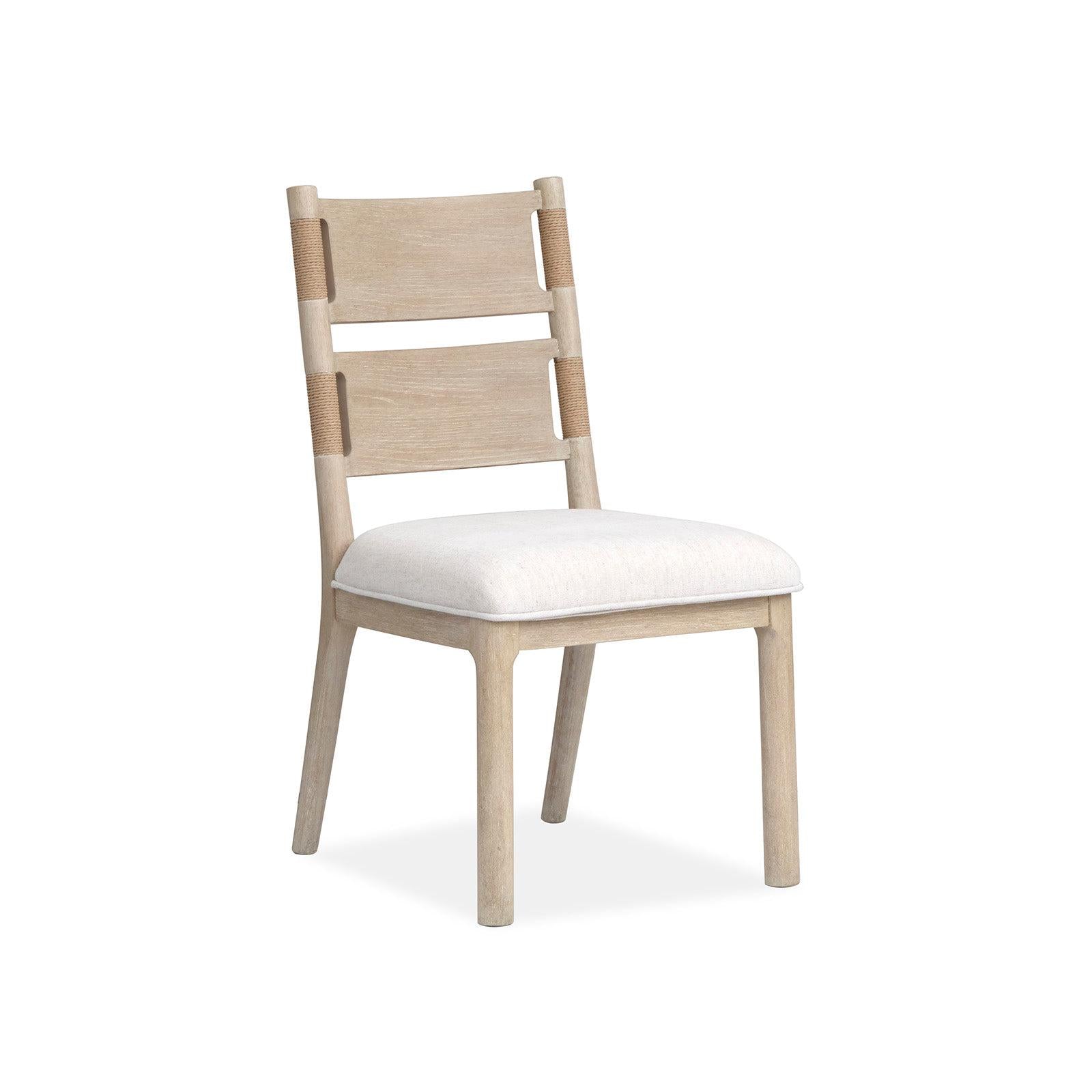Salt Life Home Sunset Cove Sanibel Brown Upholstered Side Chair Two Pack I