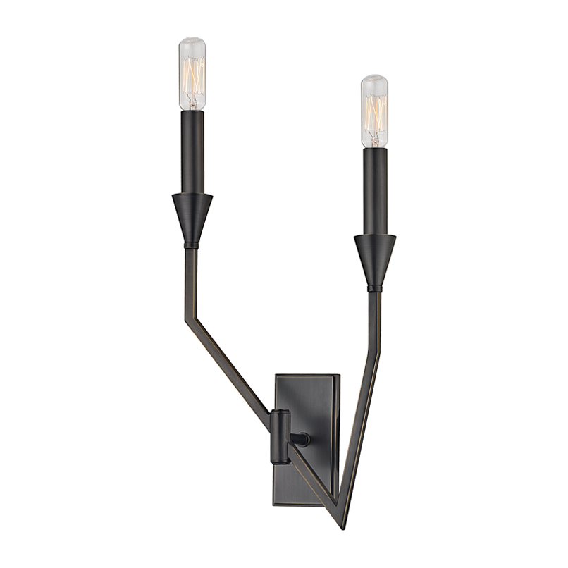 Hudson Valley Lighting Archie 2 Light 8.75 inch Old Bronze Wall Sconce Wall Light Clearance