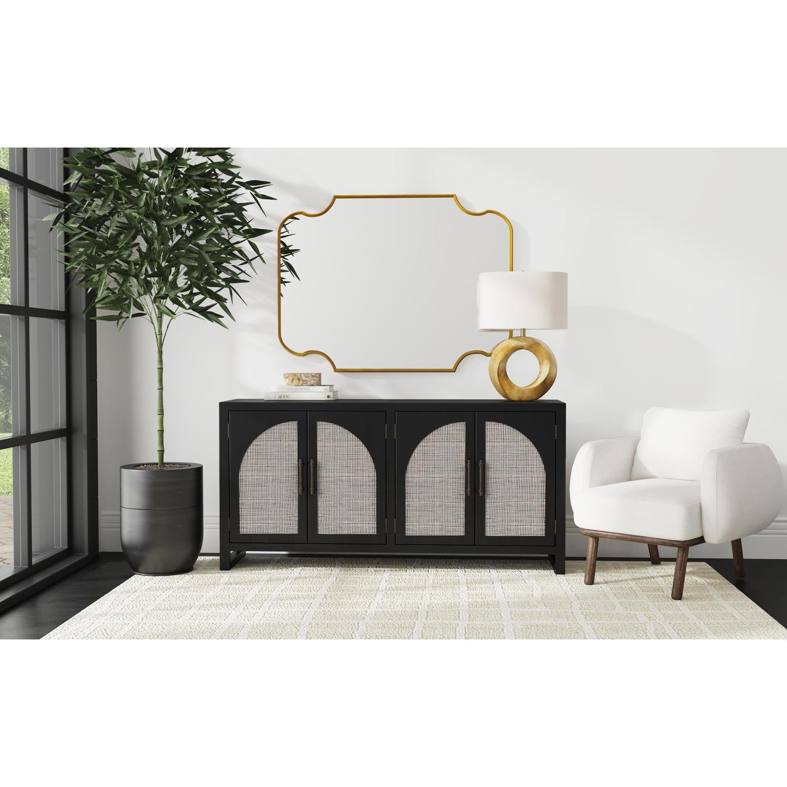 Bassett Mirror Ashton Four Door Cabinet