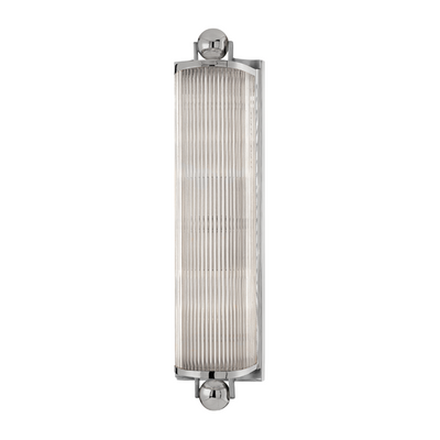 Hudson Valley Lighting Mclean 2 Light 19 inch Polished Nickel Bath and Vanity Wall Light