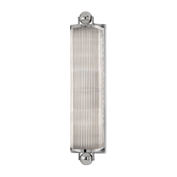 Hudson Valley Lighting Mclean 2 Light 19 inch Polished Nickel Bath and Vanity Wall Light