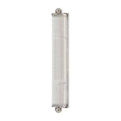 Hudson Valley Lighting Mclean 4 Light 29.5 inch Polished Nickel Bath and Vanity Wall Light