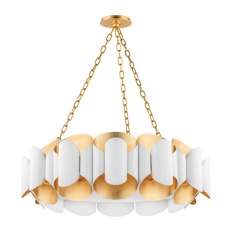 Hudson Valley Lighting Banks 12 Light 34.5 inch Chandelier Ceiling Light