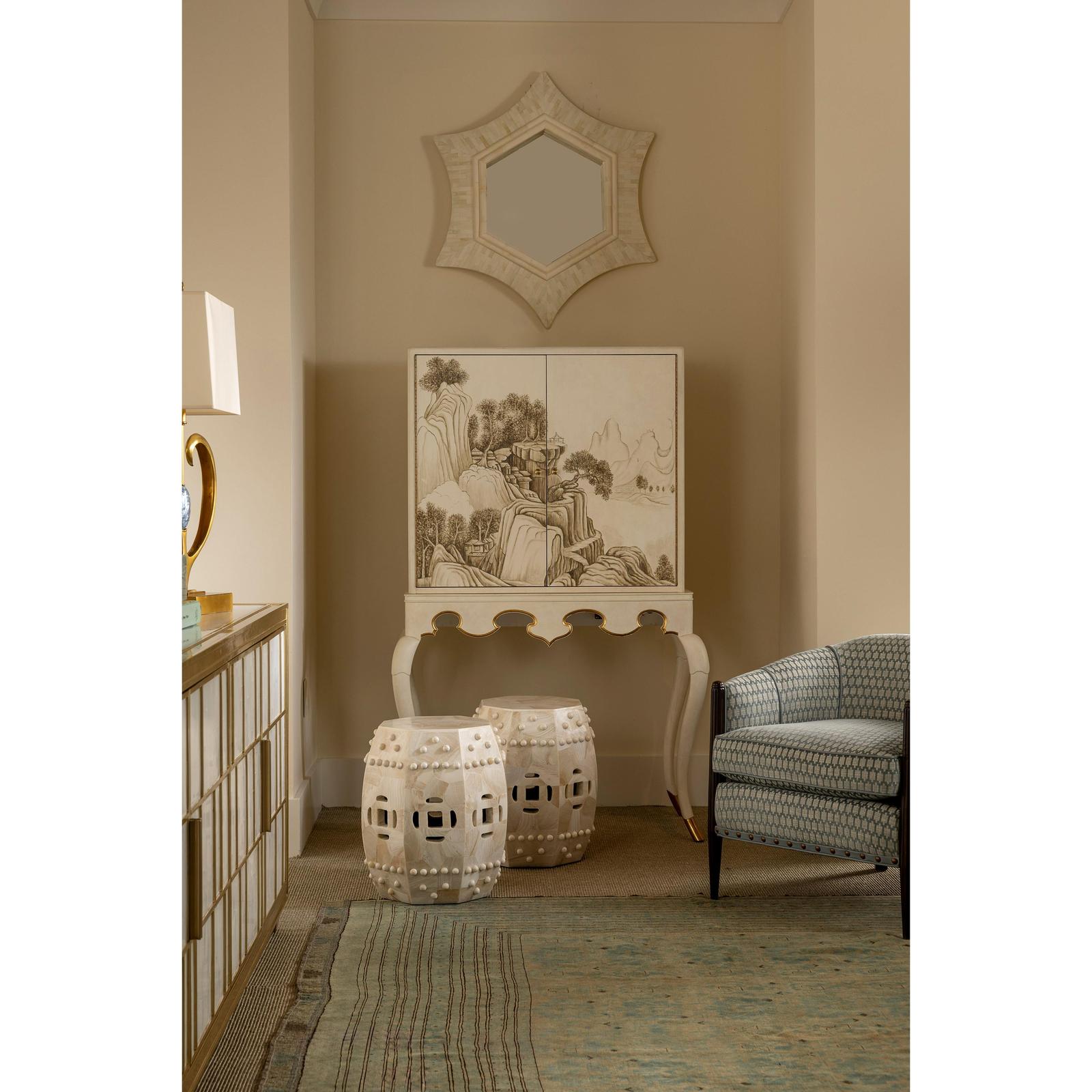 Maitland Smith Selenite Credenza