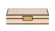 Maitland Smith Cream Stacking Boxes