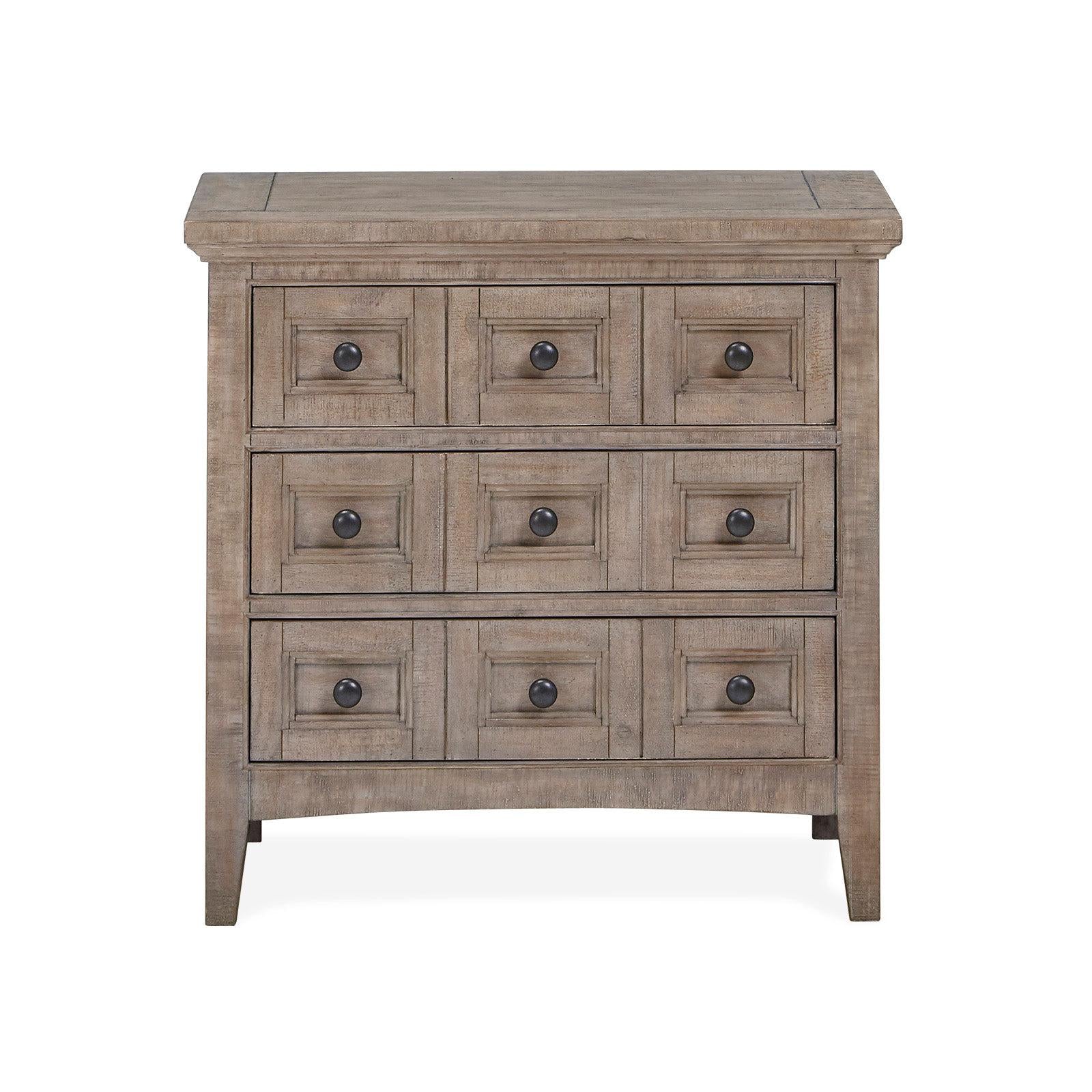 Magnussen Home Paxton Place Dovetail Grey Drawer Nightstand