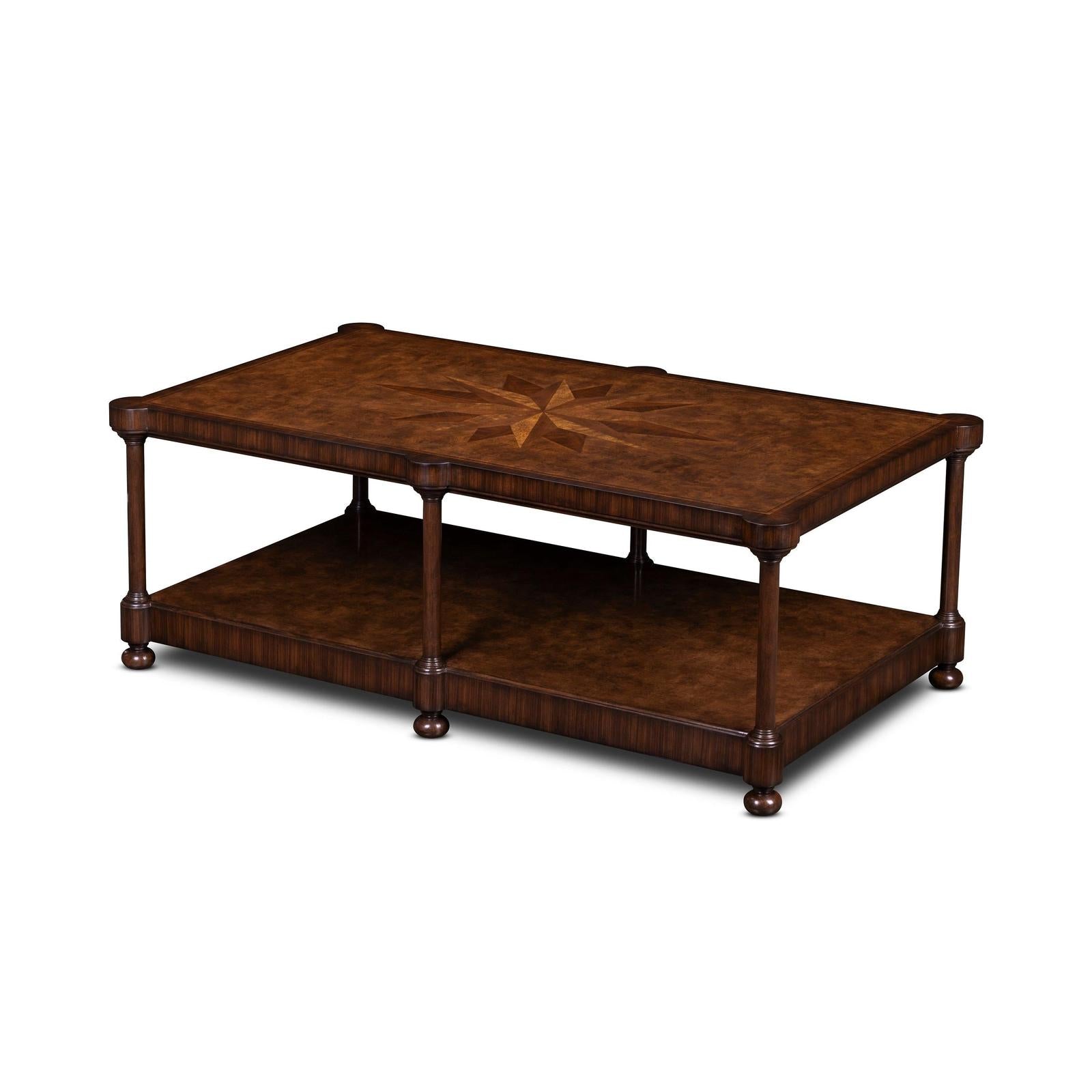 Maitland Smith Cameron Cocktail Table Rectangular