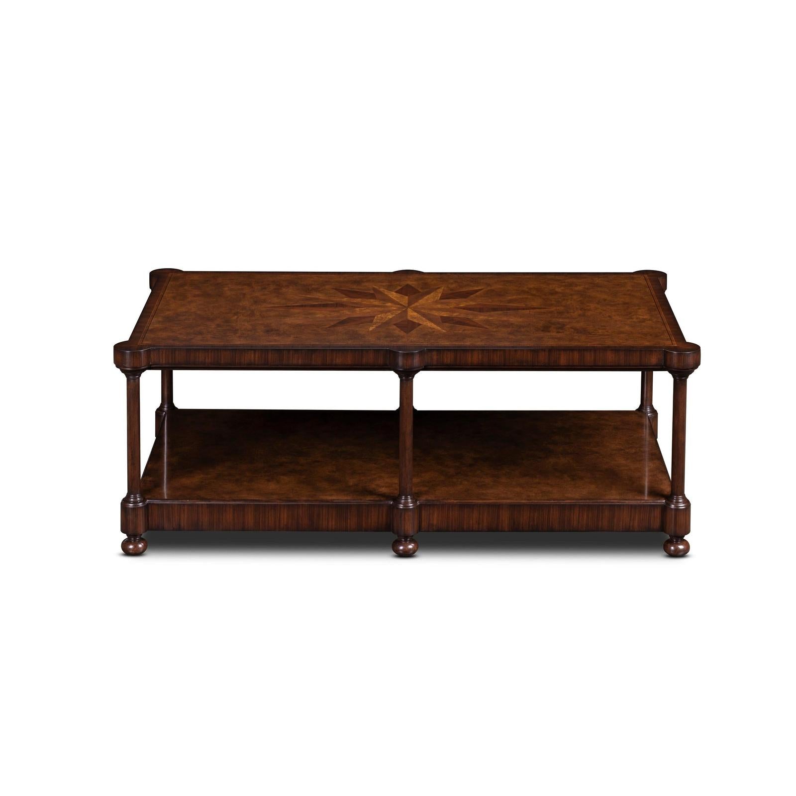 Maitland Smith Cameron Cocktail Table Rectangular
