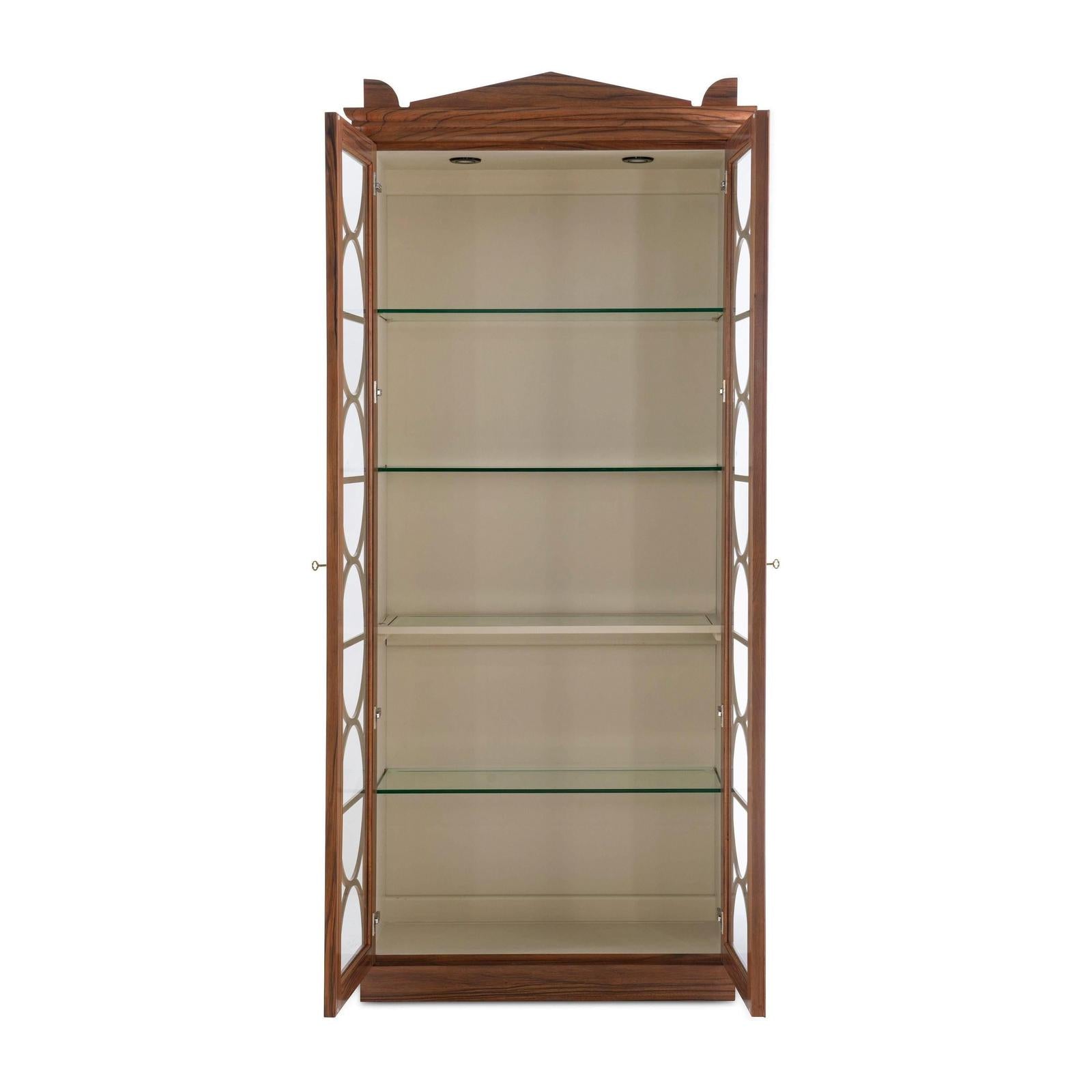 Maitland Smith Esme Curio Display Cabinet