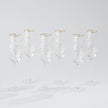 Global Views Celebration Champagne Glasses Set of 6