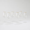 Global Views Celebration Wine Glasses Set of 6