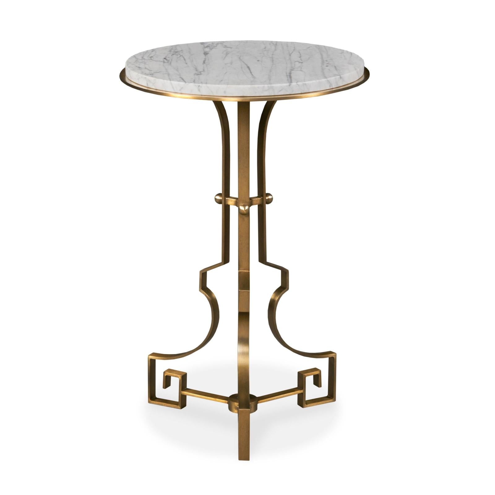 Maitland Smith Ferrin Marble Accent Table