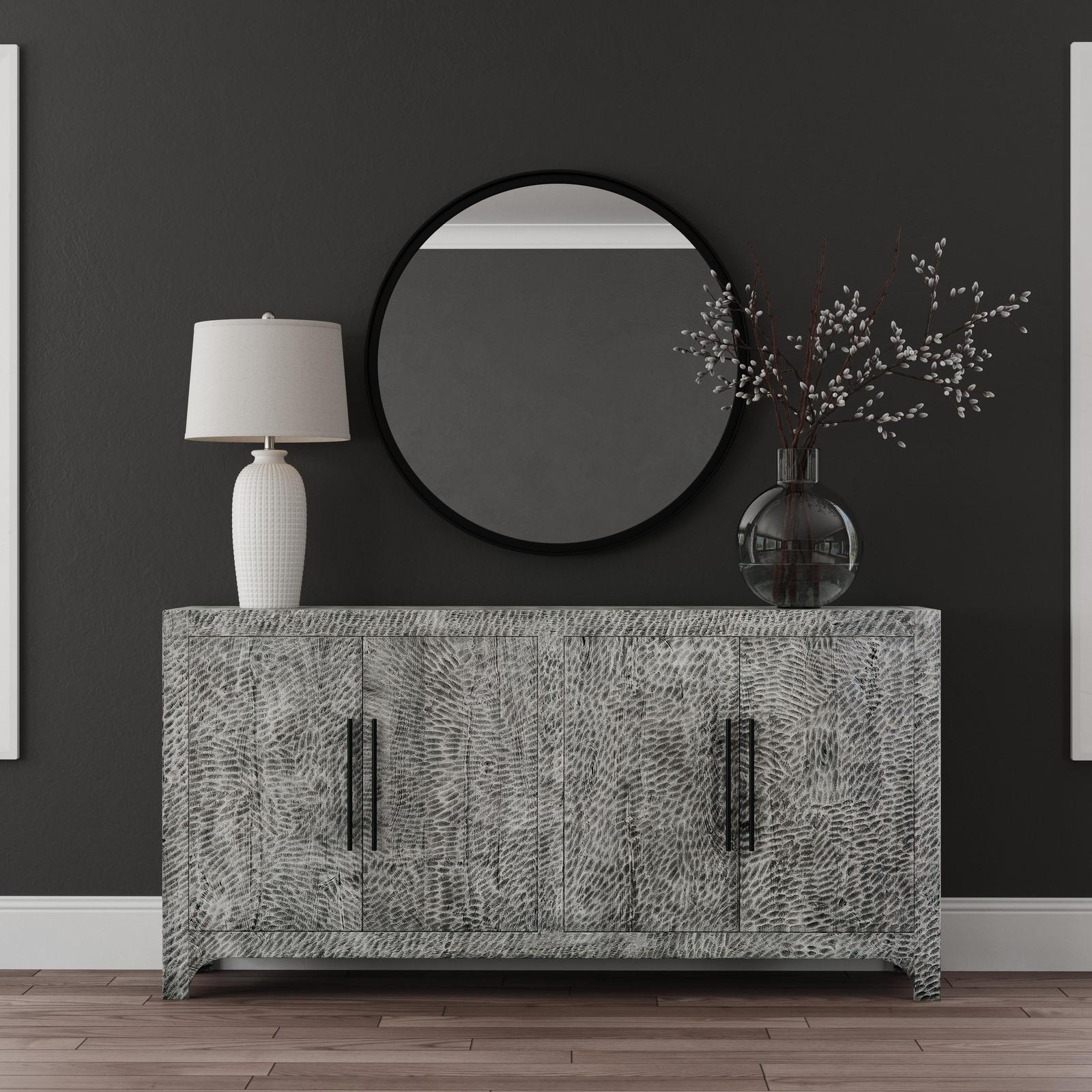 Bassett Mirror Clancy Four Door Cabinet