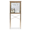 Maitland Smith Hamilton Vitrine Bar Cabinet