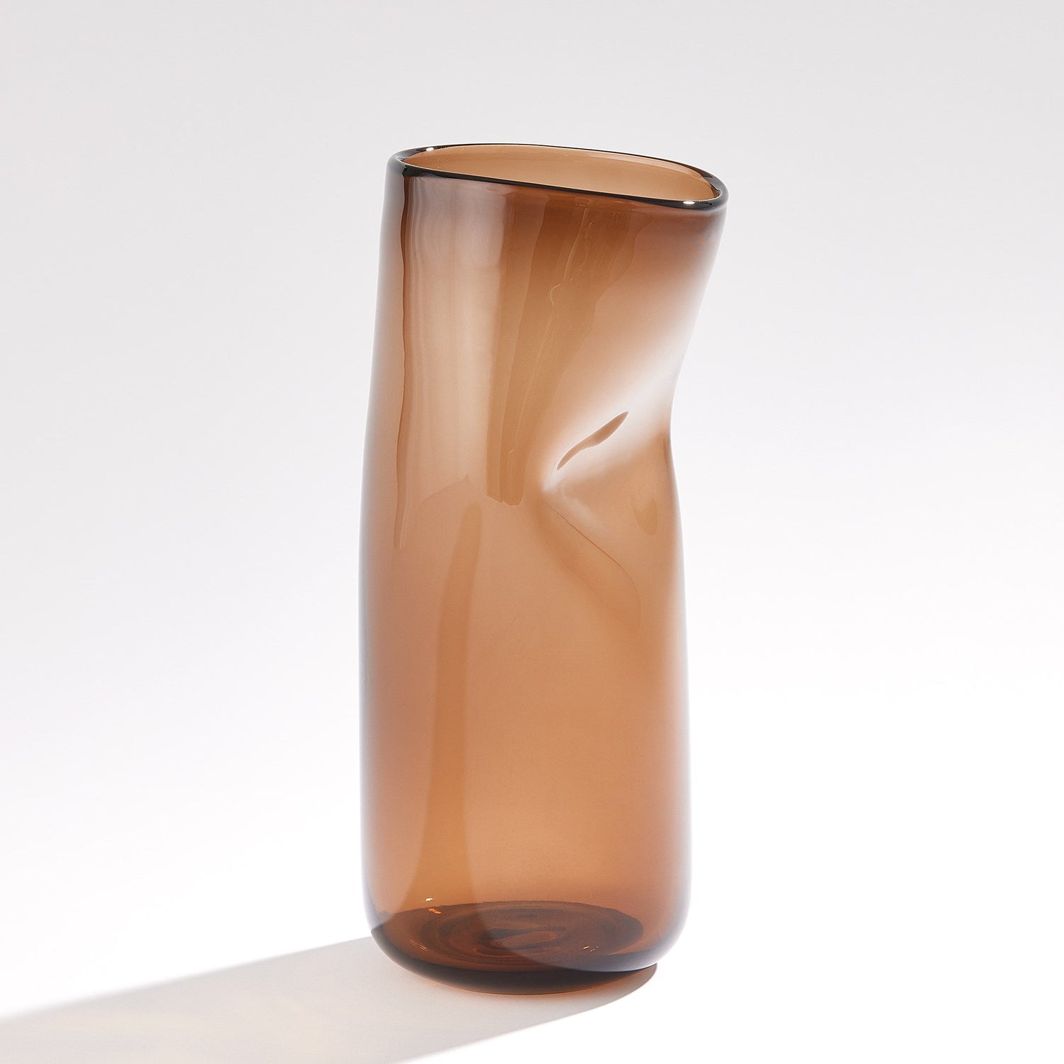 Global Views Tobacco Contour Vase