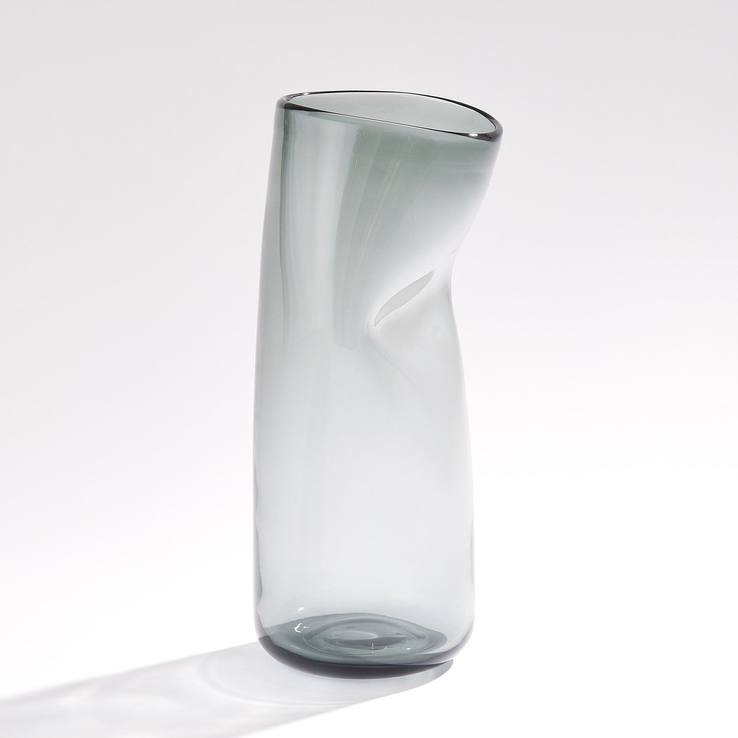 Global Views Grey Contour Vase