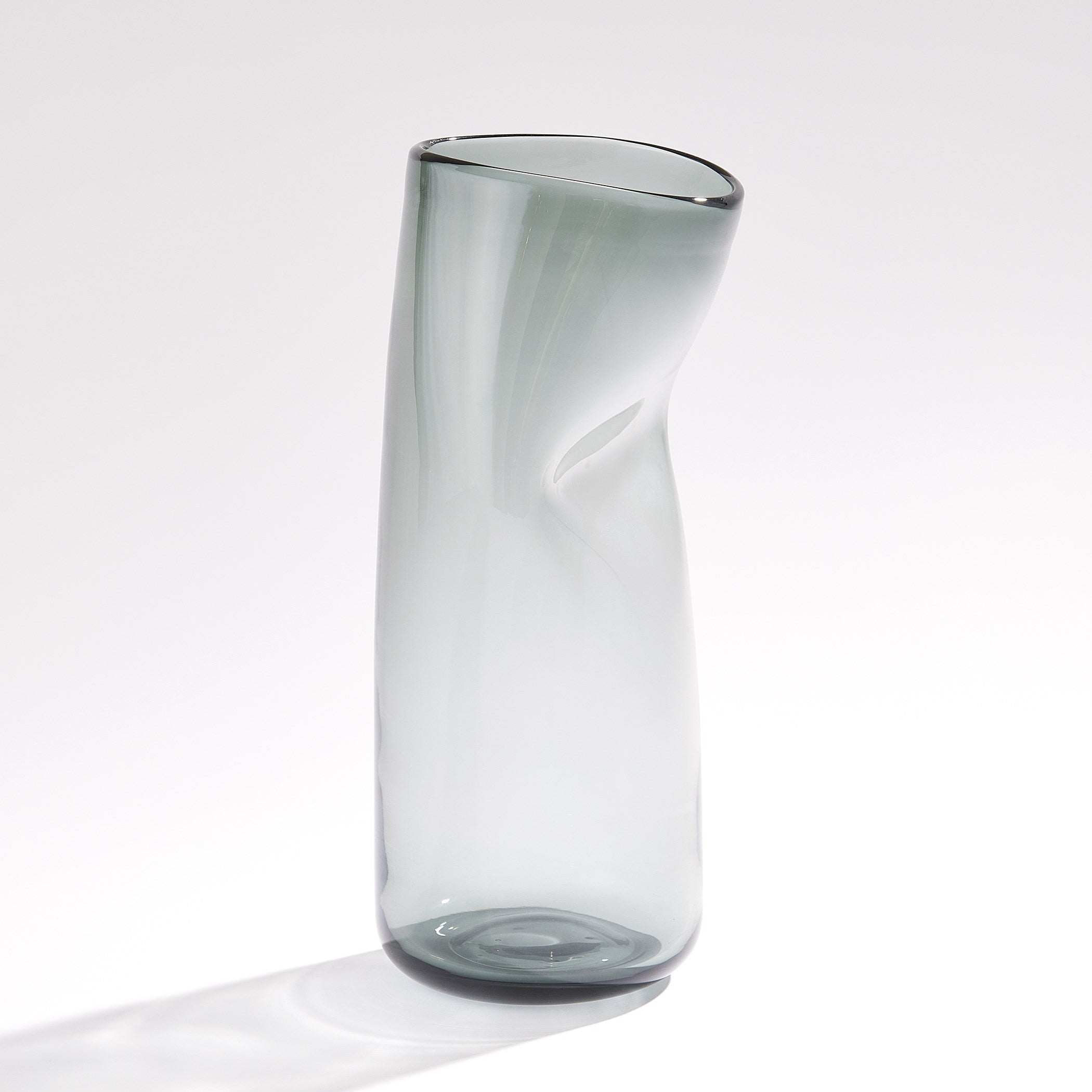 Global Views Grey Contour Vase