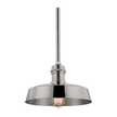 Hudson Valley Lighting Hudson Falls 1 Light 10 inch Polished Nickel Pendant Ceiling Light Clearance