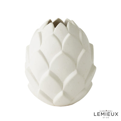 Global Views White Artichaut Vase