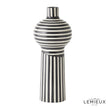 Global Views Black White Colbert Vase