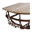 Maitland Smith Venetian Demilune Console