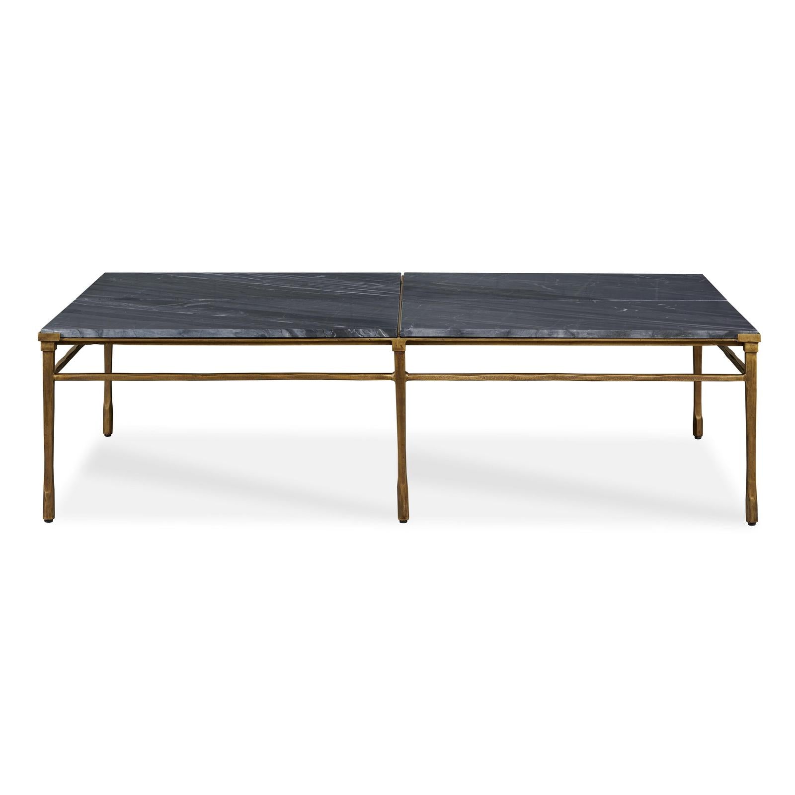 Maitland Smith Harrington Stone Cocktail Table