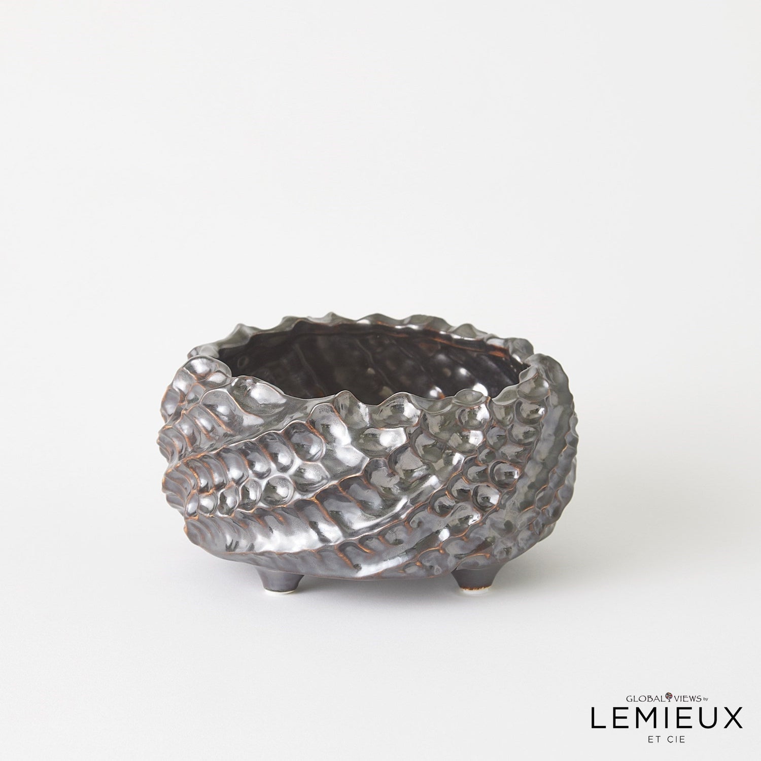 Global Views Matte Antique Bronze Cadoret Bowl