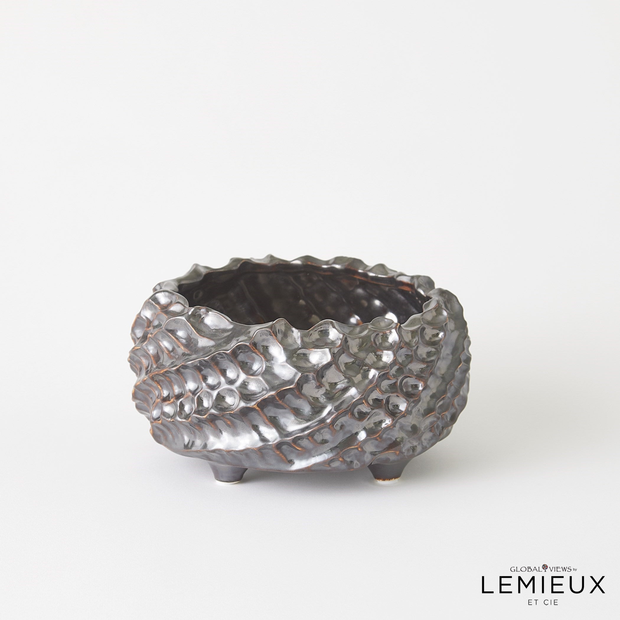 Global Views Matte Antique Bronze Cadoret Bowl